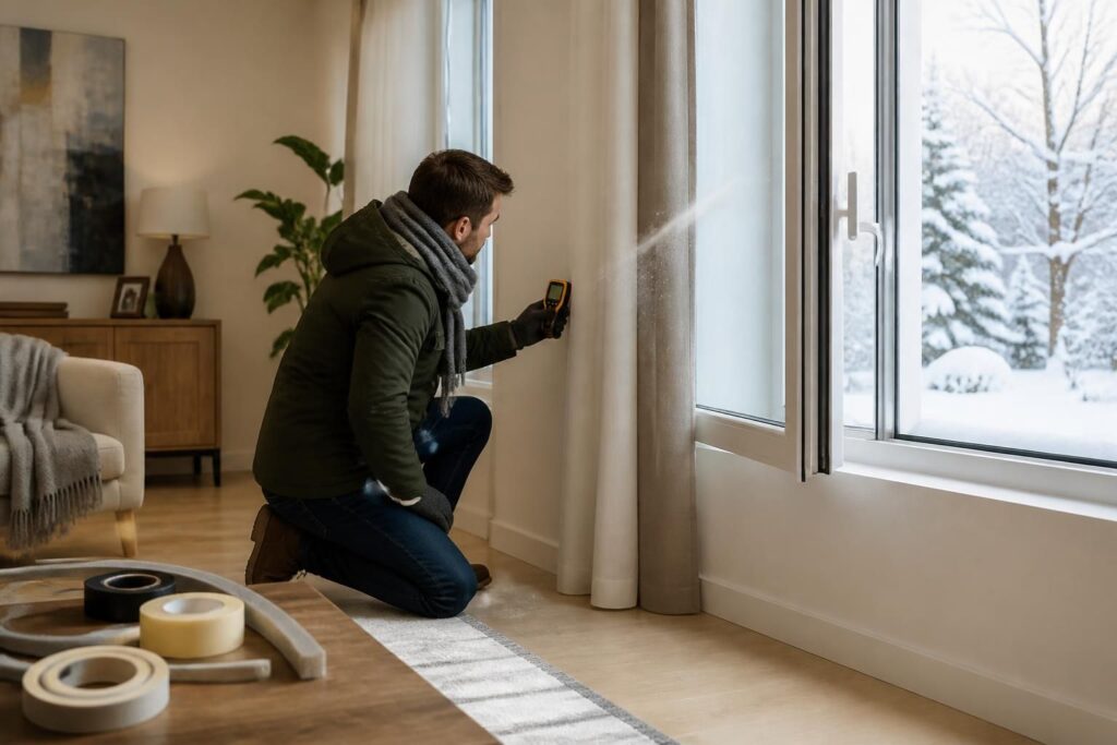 découvrez comment repérer et colmater efficacement les fuites de chaleur dans votre maison grâce à notre guide complet sur la chasse aux courants d'air, pour améliorer votre confort et économiser de l'énergie.