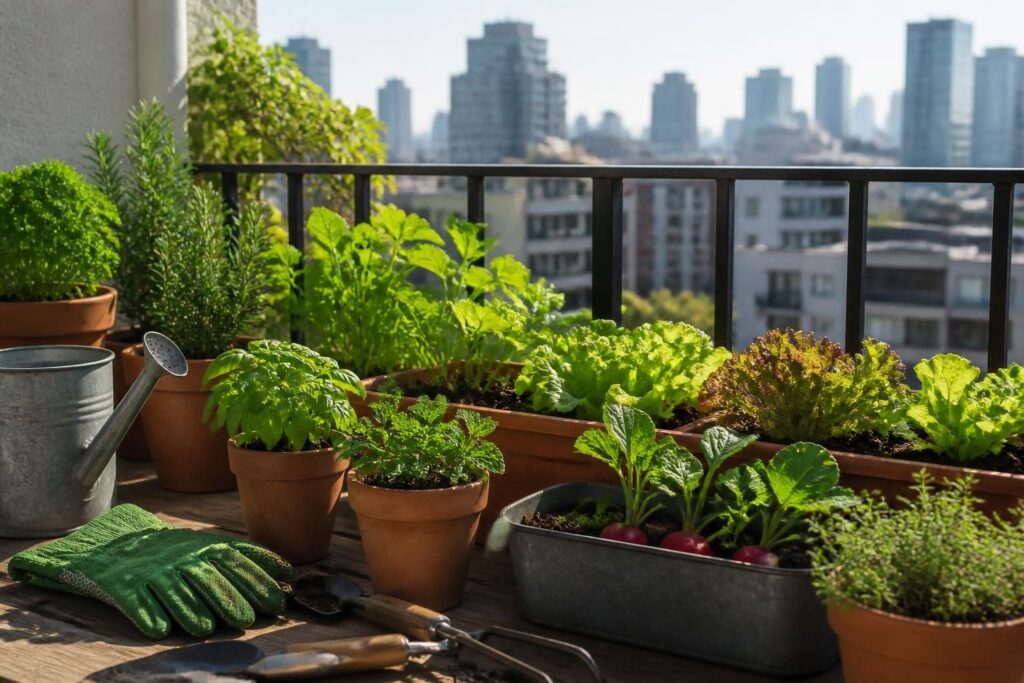 Démarrer un potager sur son balcon : premiers semis faciles