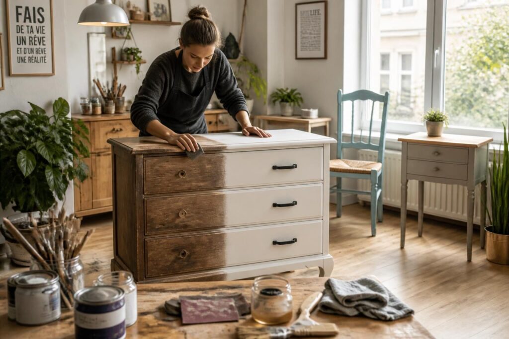 Donner une seconde vie à ses meubles : relooking facile