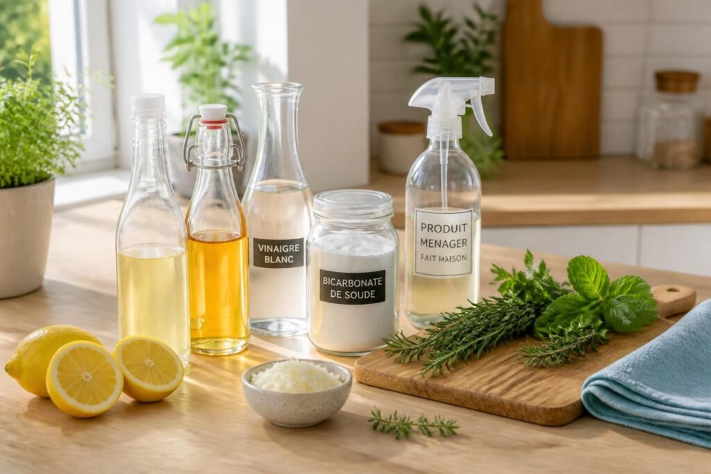 Faire ses produits ménagers maison : 5 recettes efficaces