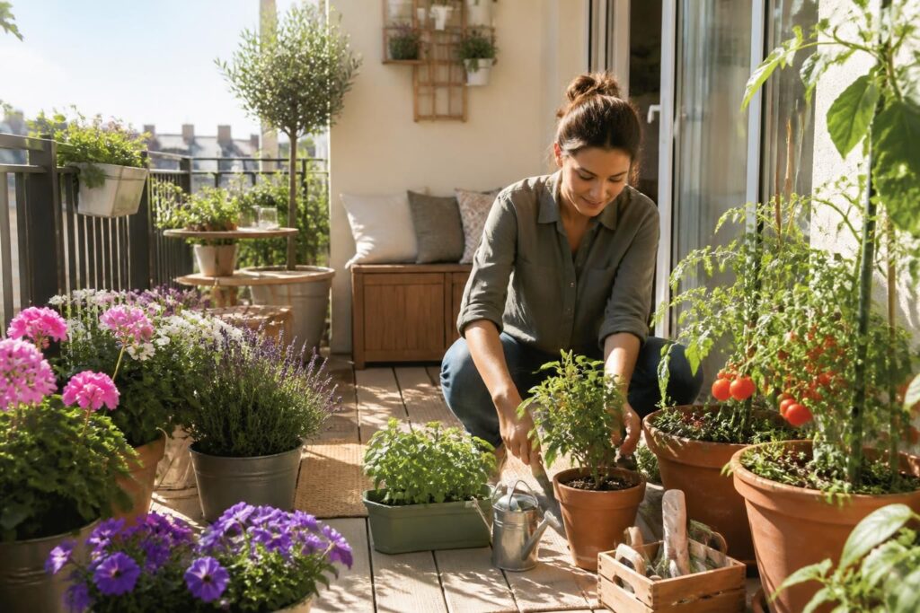Jardiner sur un balcon ou une terrasse : le guide complet pour débuter