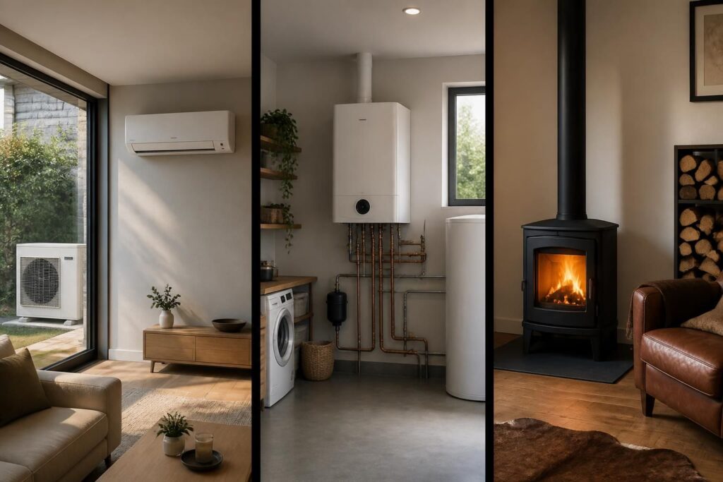 découvrez comment choisir entre une pompe à chaleur, une chaudière ou un poêle pour un chauffage efficace, économique et adapté à vos besoins.