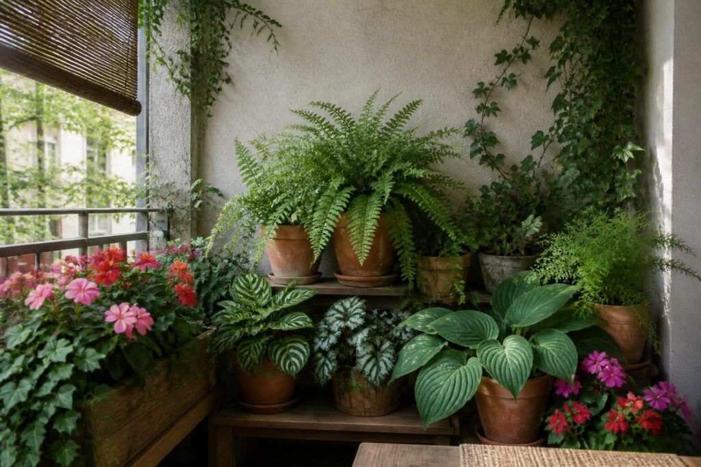 découvrez notre sélection des meilleures plantes adaptées aux balcons ombragés pour apporter verdure et charme même sans soleil direct.