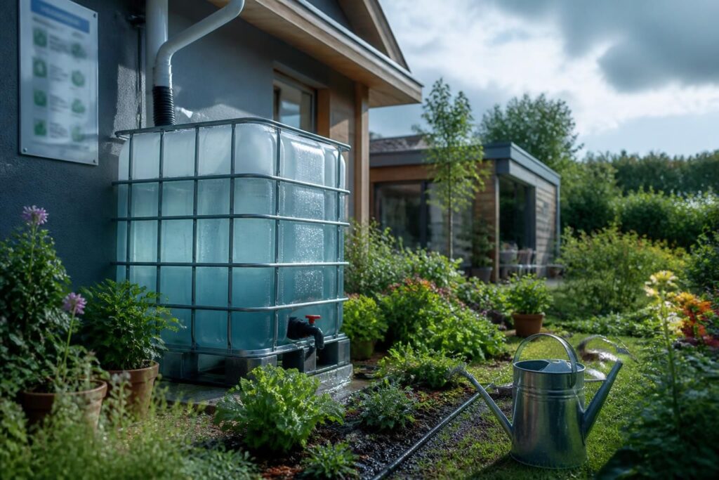 découvrez les meilleures solutions pour récupérer l'eau de pluie et arroser efficacement votre jardin tout en respectant les règles en vigueur.