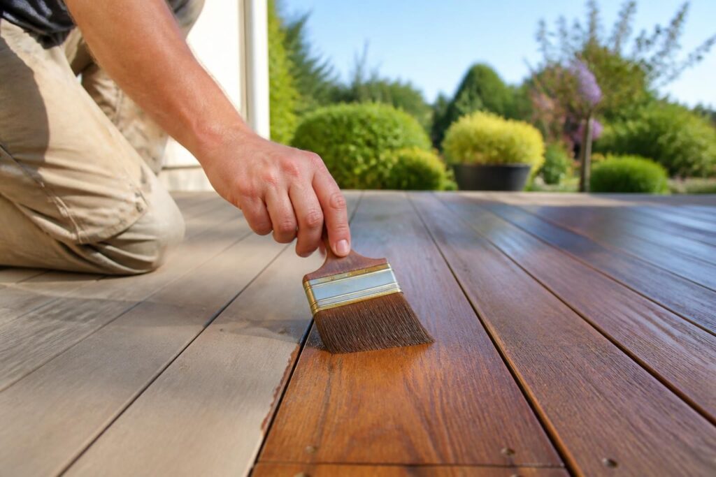 découvrez quand et comment appliquer un saturateur sur votre terrasse en bois pour protéger efficacement votre bois extérieur et prolonger sa durée de vie.