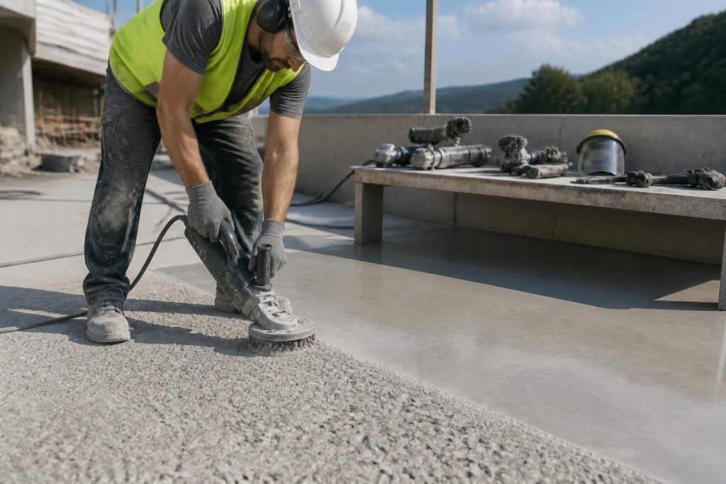 découvrez le bouchardage béton, une technique efficace pour obtenir une finition antidérapante. apprenez tout sur les outils utilisés et les méthodes pour sécuriser vos surfaces en béton.