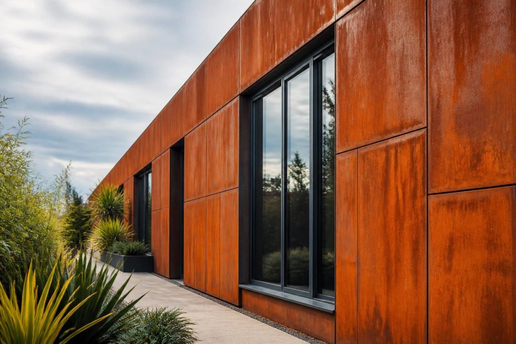 Bardage acier corten : prix au m2, avis technique et utilisation en façade
