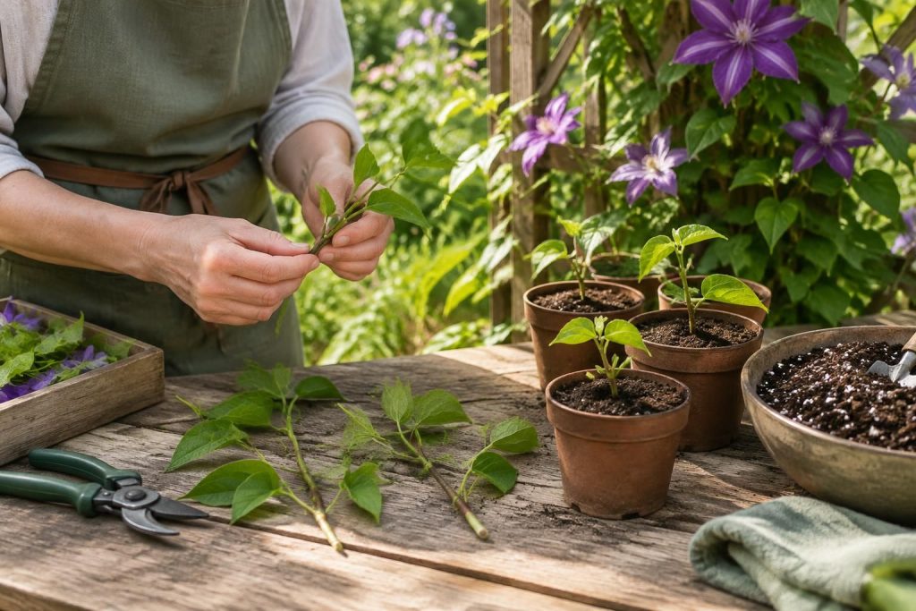 découvrez comment bouturer la clématite, les méthodes efficaces et les périodes idéales pour favoriser l’enracinement et réussir vos nouvelles plantes.