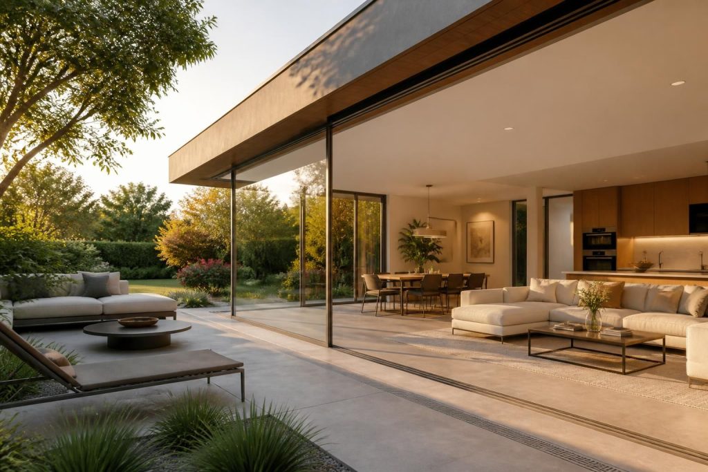 découvrez nos portes vitrées extérieures coulissantes, idéales pour moderniser votre maison avec style et luminosité. profitez d'un design élégant et d'une ouverture facile pour un intérieur contemporain.