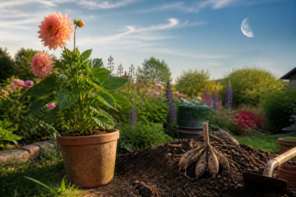 découvrez quand planter les dahlias en pleine terre ou en pot en tenant compte des phases de la lune et des saisons pour garantir une floraison optimale.