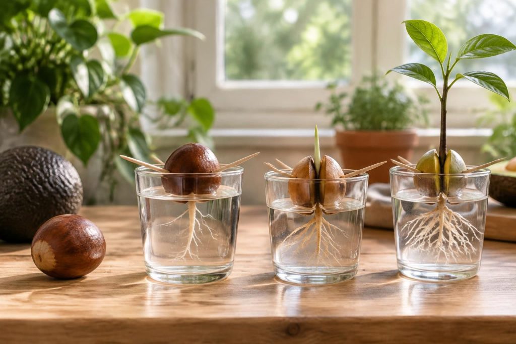 Faire pousser un avocat : combien de temps pour la germination du noyau ?
