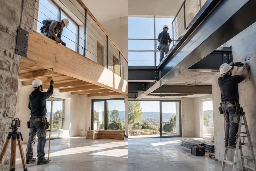 découvrez comment dimensionner et installer une poutre de mezzanine en bois ou en métal, en tenant compte des charges, des portées et de la sécurité.